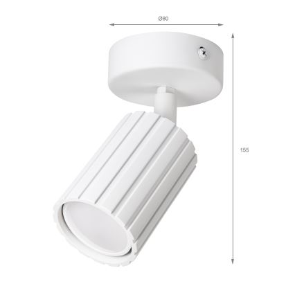 Brilagi - Faretto CRISPINA 1xGU10/10W/230V bianco