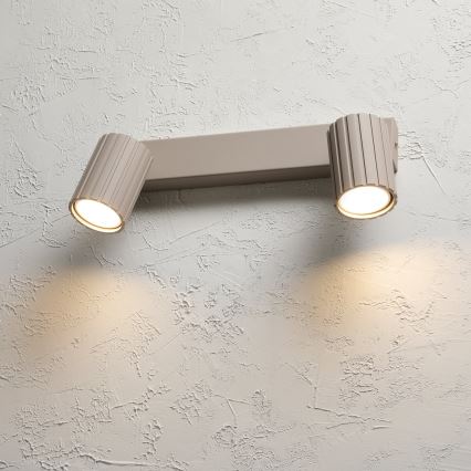 Brilagi - Faretto CRISPINA 2xGU10/10W/230V beige