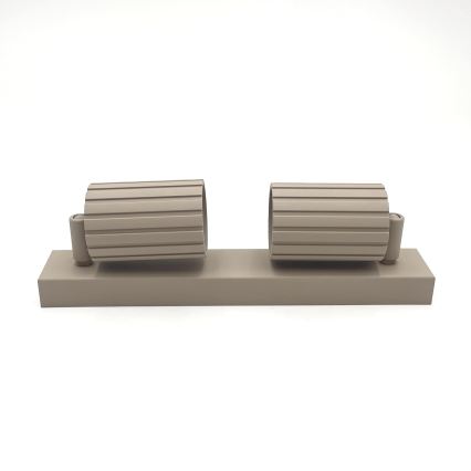 Brilagi - Faretto CRISPINA 2xGU10/10W/230V beige