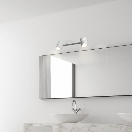 Brilagi - Faretto CRISPINA 2xGU10/10W/230V bianco