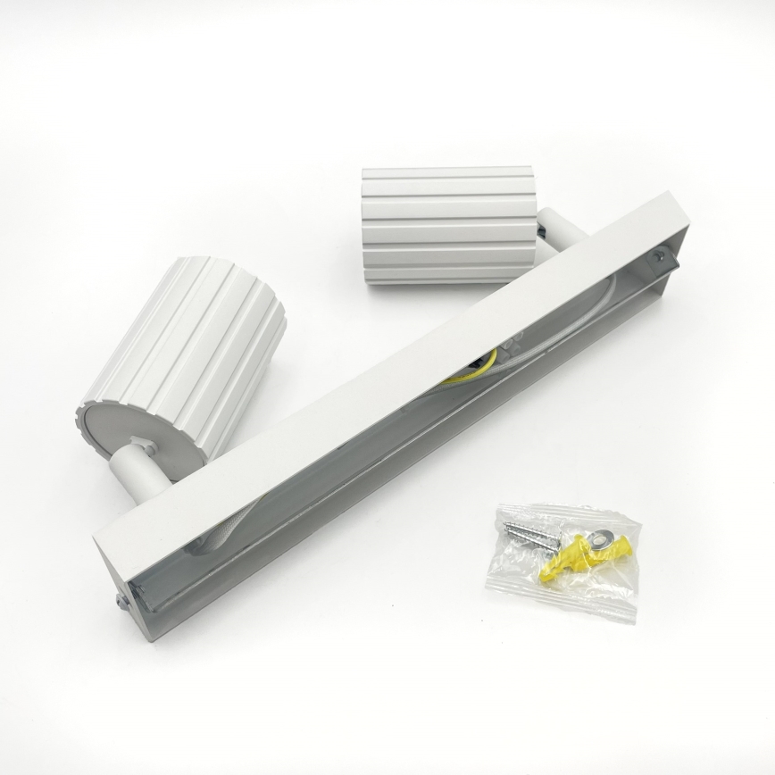 Brilagi - Faretto CRISPINA 2xGU10/10W/230V bianco