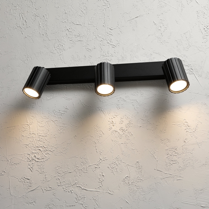 Brilagi - Faretto CRISPINA 3xGU10/10W/230V nero