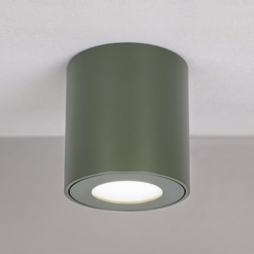 BRILAGI - Faretto da bagno MIA 1xGU10/30W/230V 60x82 mm 84x80 mm verde scuro IP54