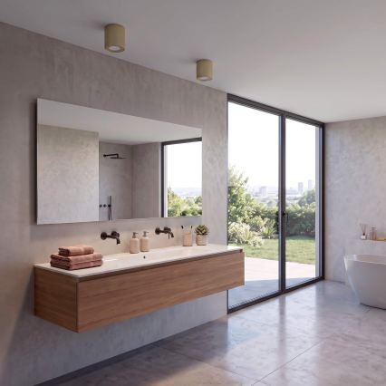 BRILAGI - Faretto da bagno MIA 1xGU10/30W/230V 84x80 mm dorato IP54