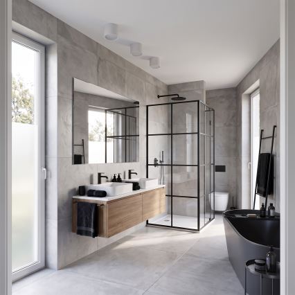 BRILAGI - Faretto da bagno SMOOTH 1xGX53/15W/230V 60x82 mm bianco IP54