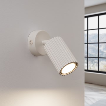 Brilagi - Faretto da parete CRESTO 1xGU10/10W/230V color crema
