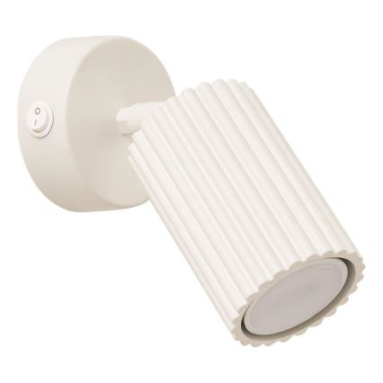 Brilagi - Faretto da parete CRESTO 1xGU10/10W/230V color crema