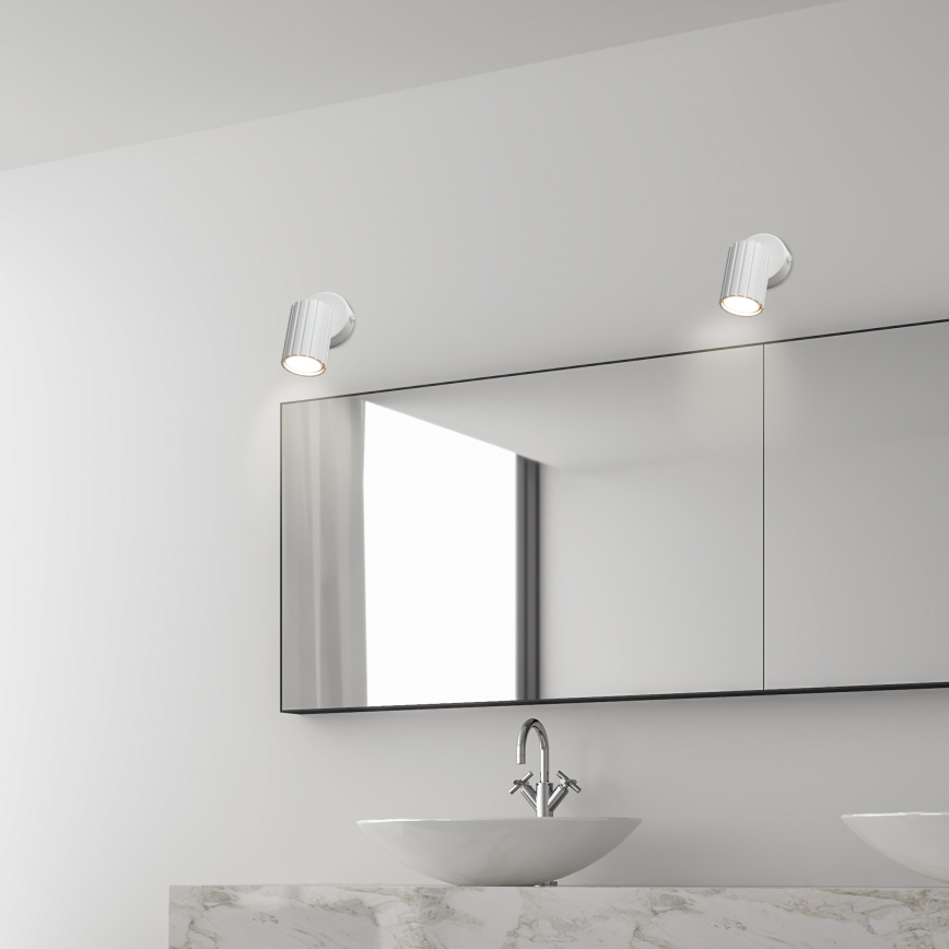 Brilagi - Faretto da parete CRISPINA 1xGU10/10W/230V bianco