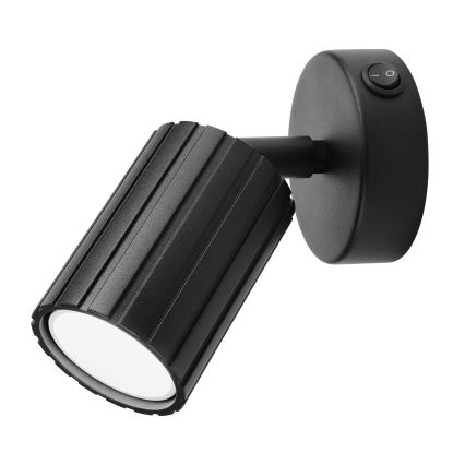 Brilagi - Faretto da parete CRISPINA 1xGU10/10W/230V nero