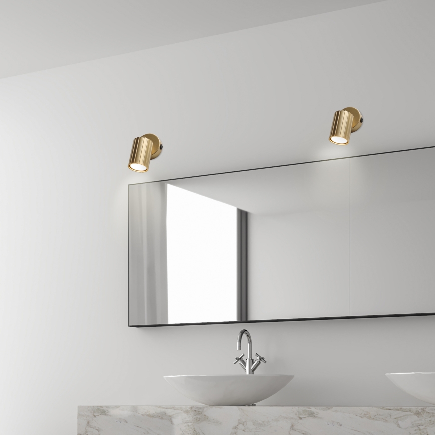 Brilagi - Faretto da parete CRISPINA 1xGU10/10W/230V oro