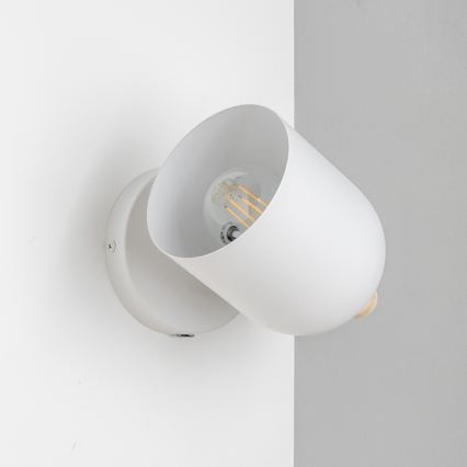 Brilagi - Faretto da parete GALLION 1xE27/15W/230V bianco