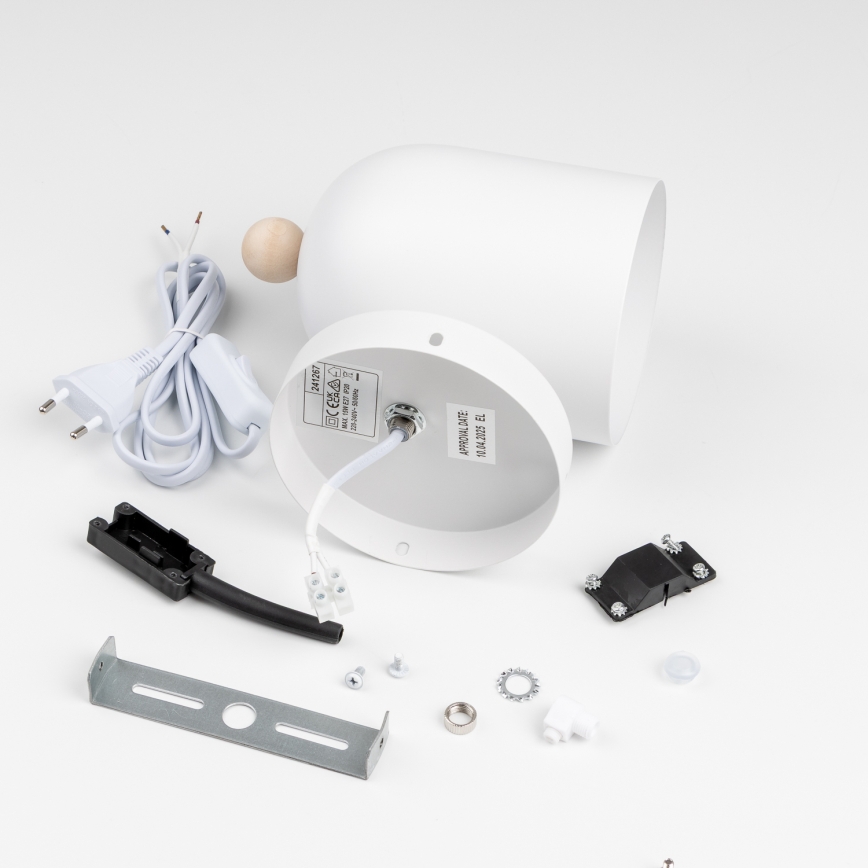 Brilagi - Faretto da parete GALLION 1xE27/15W/230V bianco