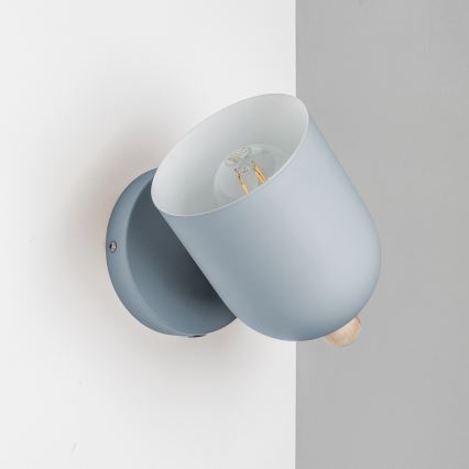 Brilagi - Faretto da parete GALLION 1xE27/15W/230V blu