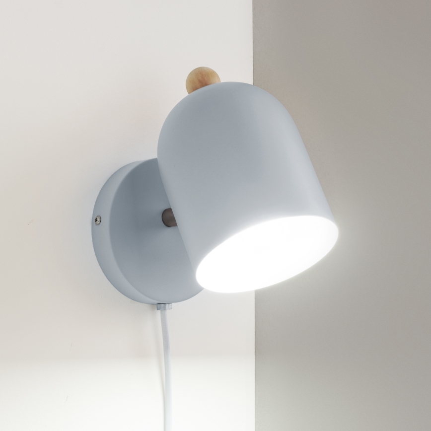 Brilagi - Faretto da parete GALLION 1xE27/15W/230V blu