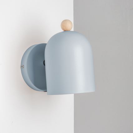 Brilagi - Faretto da parete GALLION 1xE27/15W/230V blu