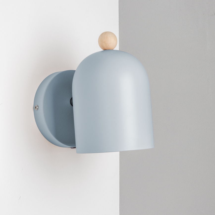 Brilagi - Faretto da parete GALLION 1xE27/15W/230V blu