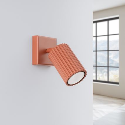 BRILAGI - Faretto da parete LED CRESTO 1xGU10/10W/230V arancione