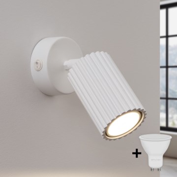 Brilagi - Faretto da parete LED CRESTO 1xGU10/10W/230V bianco