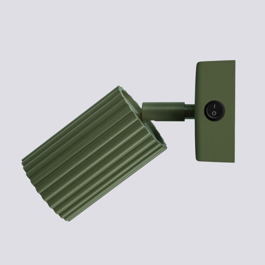Brilagi - Faretto da parete LED CRESTO 1xGU10/10W/230V verde