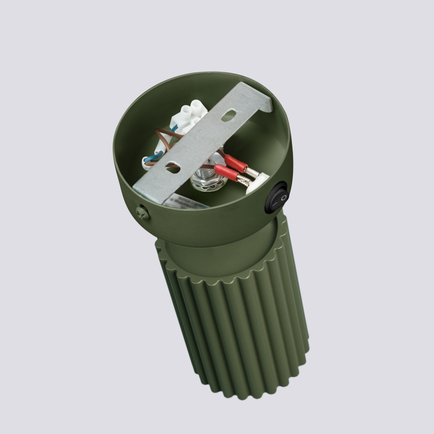 Brilagi - Faretto da parete LED CRESTO 1xGU10/10W/230V verde