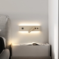 Brilagi - Faretto da parete LED orientabile con porta USB NOCTIS LED/3W/230V + LED/9W beige