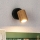 Brilagi - Faretto da parete MODERN WOOD 1xGU10/8W/230V in legno/nero