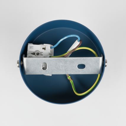 Brilagi - Faretto da parete POKER 1xGU10/25W/230V blu/oro