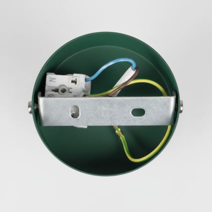 Brilagi - Faretto da parete POKER 1xGU10/25W/230V verde/oro