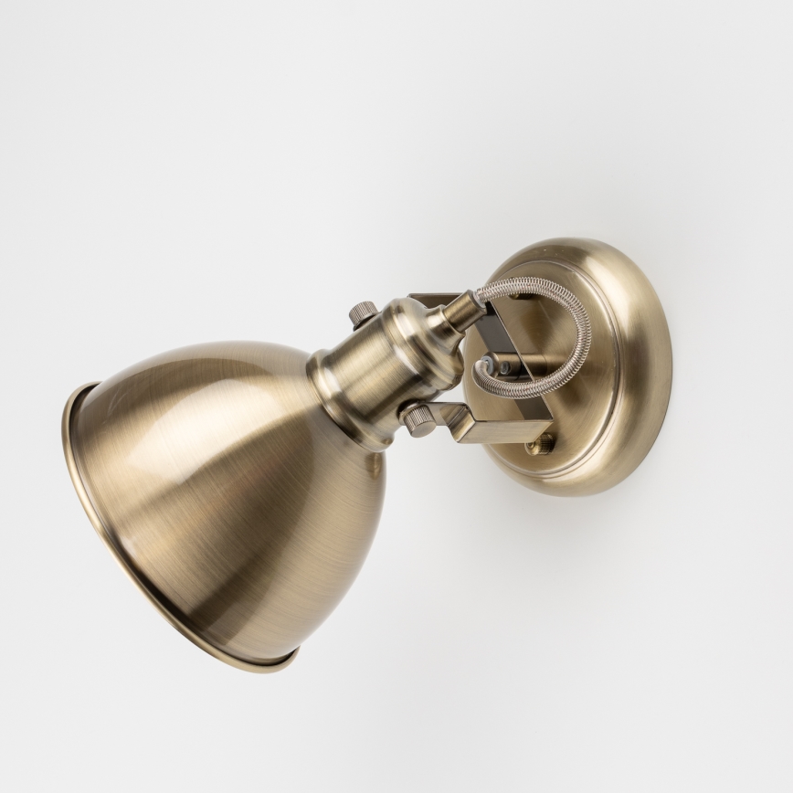 Brilagi - Faretto da parete TECHNO 1xE27/60W/230V bronzo