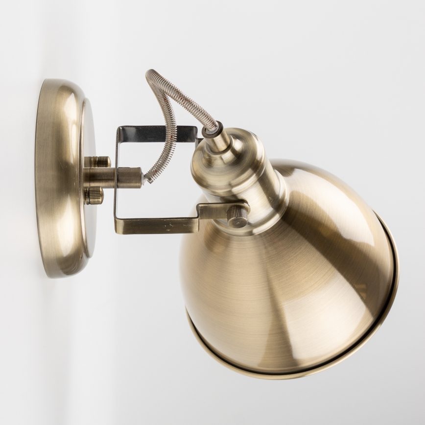 Brilagi - Faretto da parete TECHNO 1xE27/60W/230V bronzo