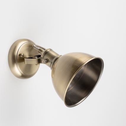 Brilagi - Faretto da parete TECHNO 1xE27/60W/230V bronzo