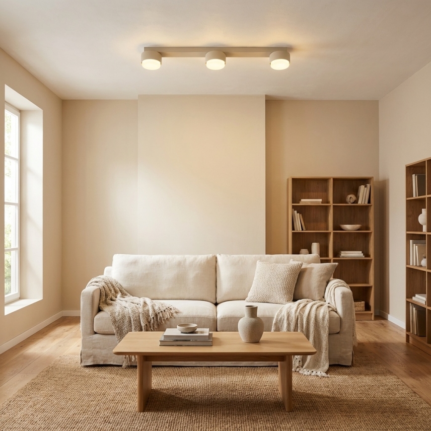 Brilagi - Faretto da soffitto MONO 3xGX53/12W/230V beige