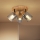 Brilagi - Faretto HYGGE 3xE14/15W/230V legno/fumé