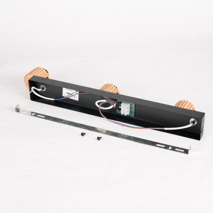 Brilagi - Faretto HYGGE 3xE14/15W/230V nero/fumé