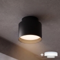 BRILAGI - Faretto LED BACKLIT 1xGX53/15W/230V + LED/3W Ø 8 cm nero