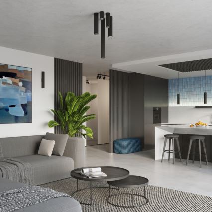 Brilagi - Faretto LED CRESTO 1xGU10/10W/230V 10 cm nero