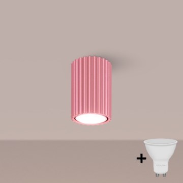 Brilagi - Faretto LED CRESTO 1xGU10/10W/230V 10 cm rosa