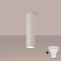 Brilagi - Faretto LED CRESTO 1xGU10/10W/230V 30 cm crema