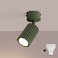 Brilagi - Faretto LED CRESTO 1xGU10/10W/230V verde