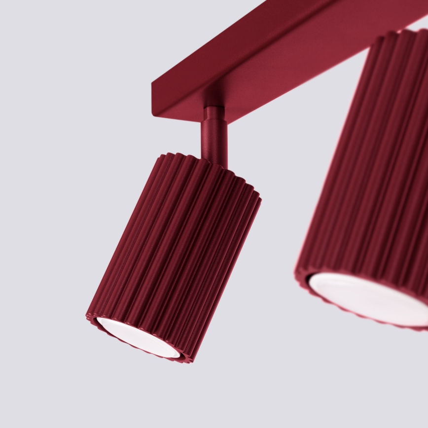 Brilagi - Faretto LED CRESTO 2xGU10/10W/230V bordeaux