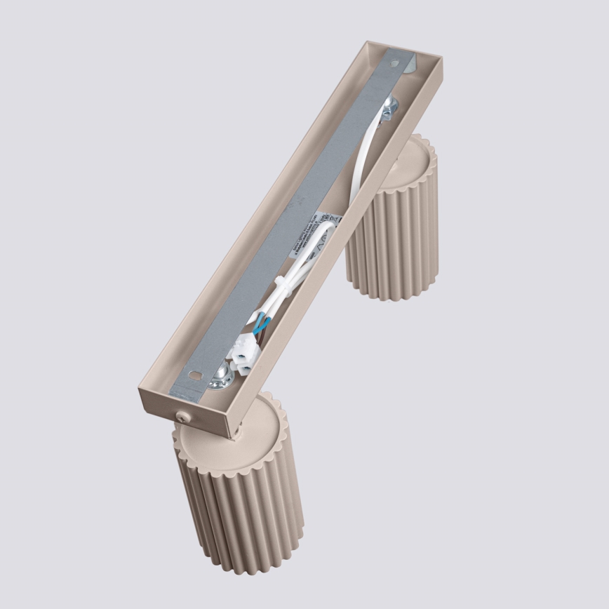 Brilagi - Faretto LED CRESTO 2xGU10/10W/230V taupe