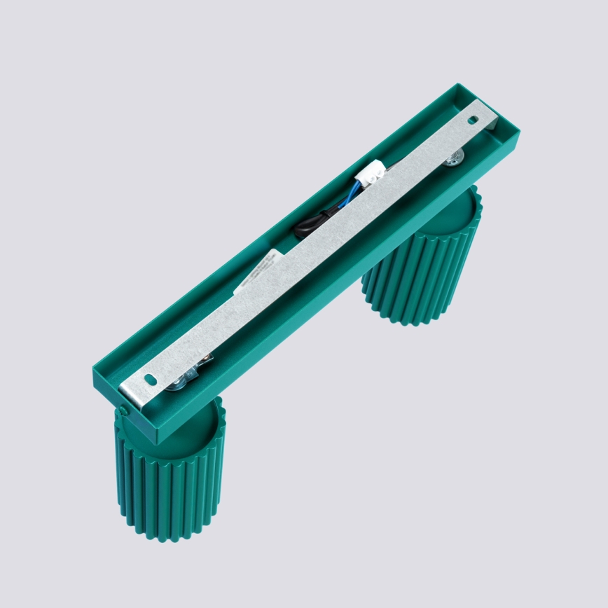 Brilagi - Faretto LED CRESTO 2xGU10/10W/230V turchese