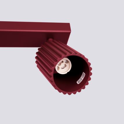 Brilagi - Faretto LED CRESTO 3xGU10/10W/230V bordeaux