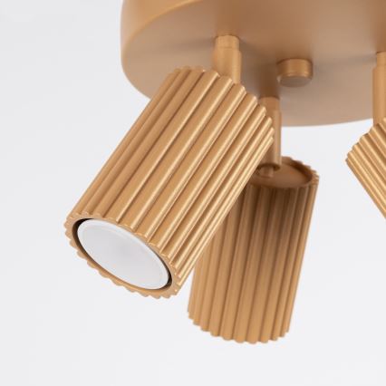 Brilagi - Faretto LED CRESTO 3xGU10/10W/230V oro