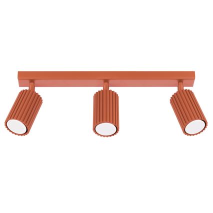 Brilagi - Faretto LED CRESTO 3xGU10/10W/230V rosso