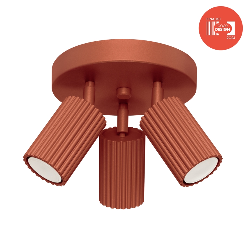 Brilagi - Faretto LED CRESTO 3xGU10/10W/230V rosso