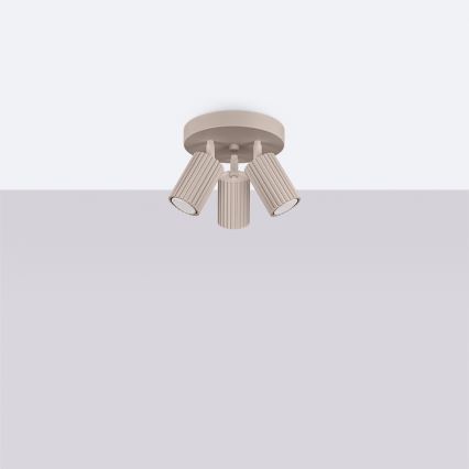 Brilagi - Faretto LED CRESTO 3xGU10/10W/230V taupe