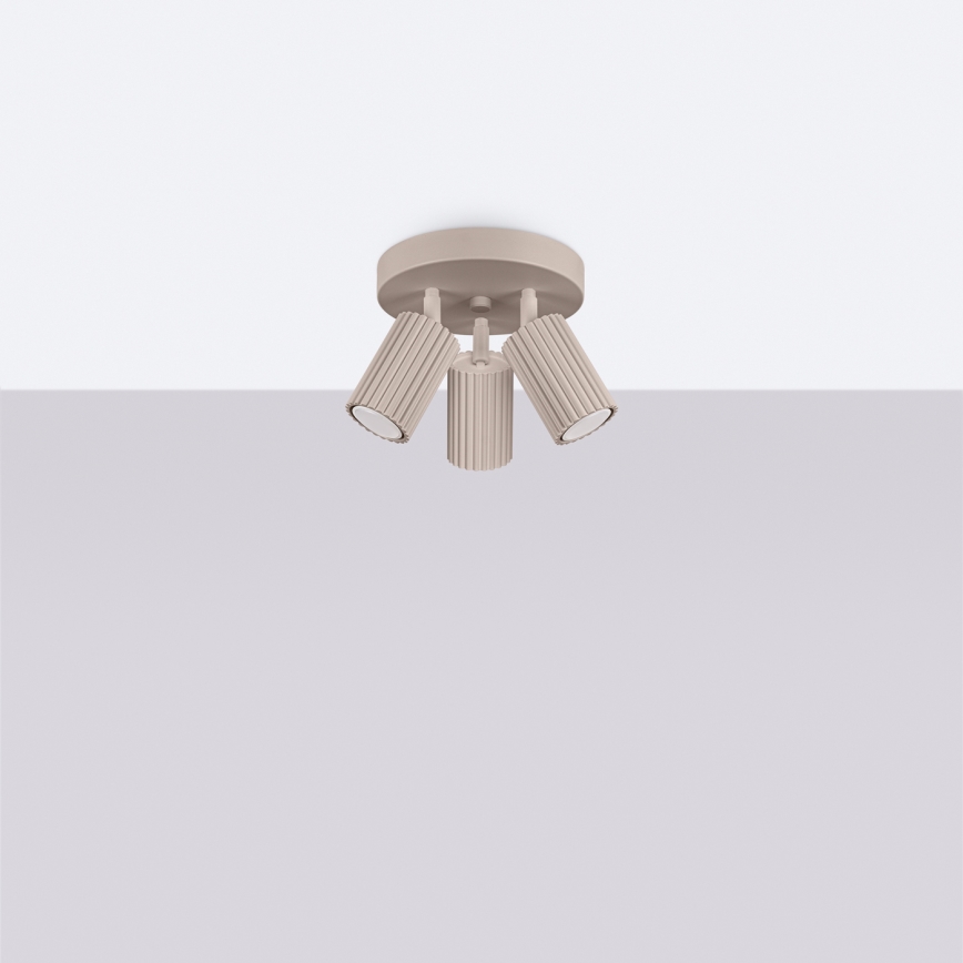 Brilagi - Faretto LED CRESTO 3xGU10/10W/230V taupe