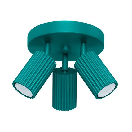Brilagi - Faretto LED CRESTO 3xGU10/10W/230V turchese