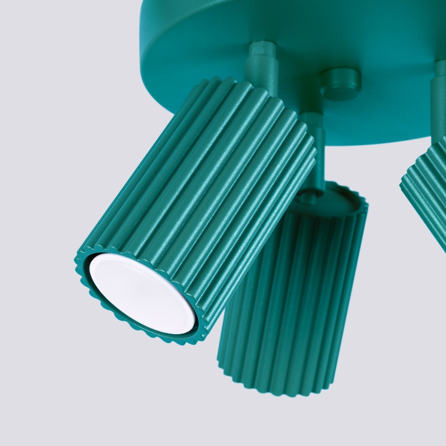 Brilagi - Faretto LED CRESTO 3xGU10/10W/230V turchese
